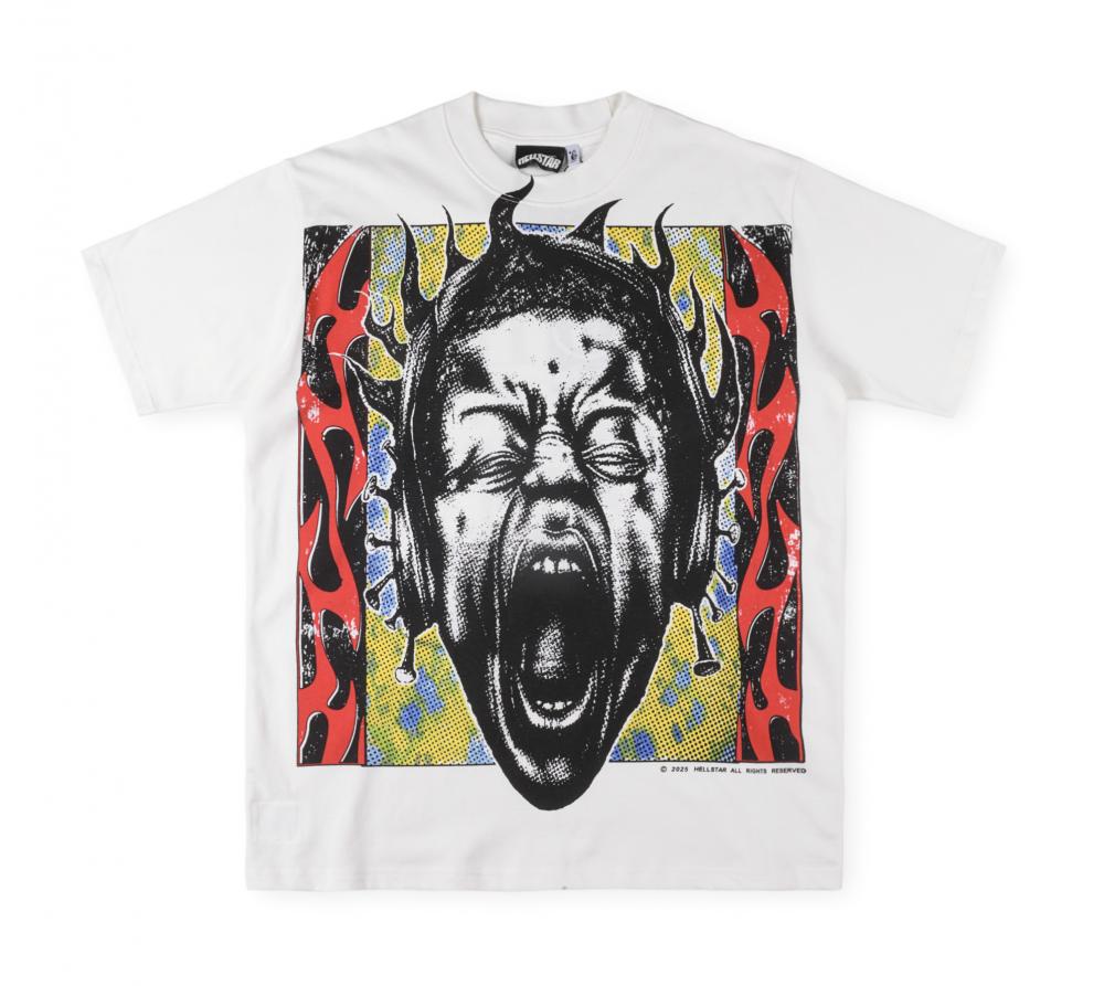 HellStar Studio Rock Style Printed Casual T-shirt