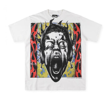 HellStar Studio Rock Style Printed Casual T-shirt