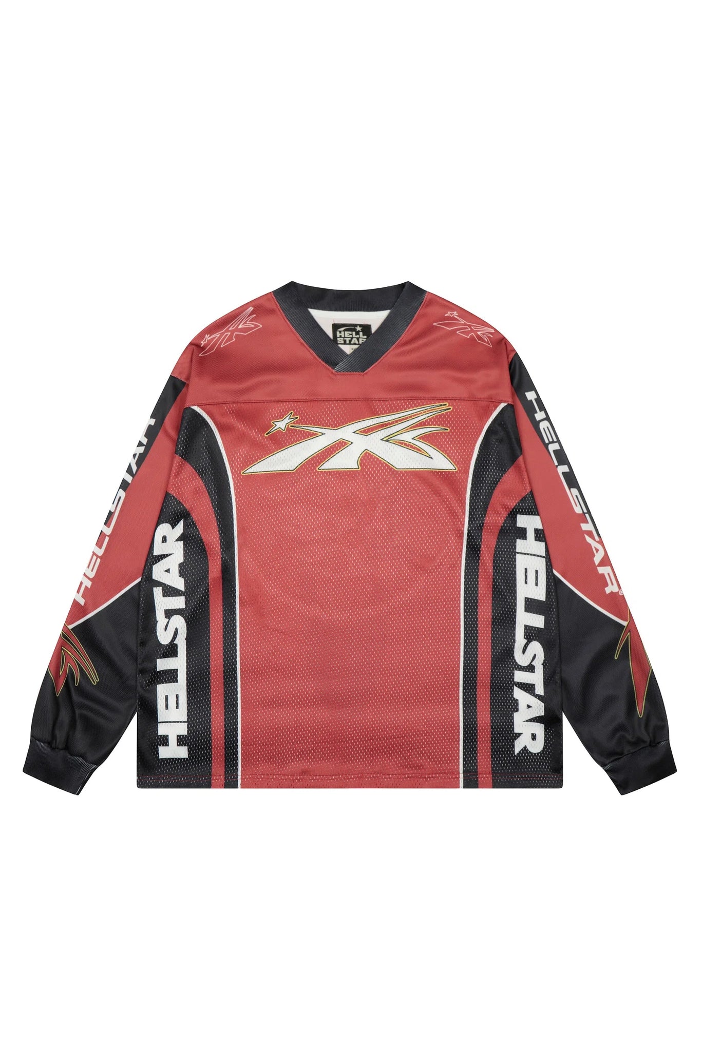 Sports mesh long sleeved shirt