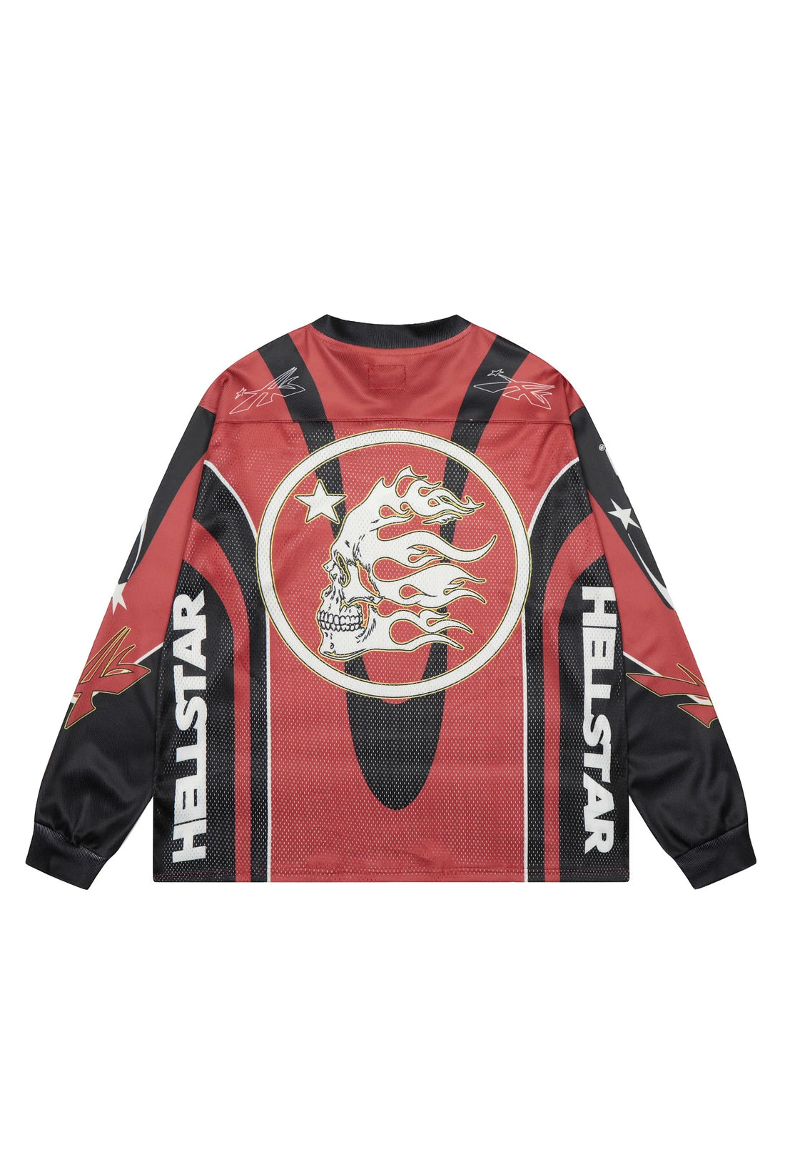 Sports mesh long sleeved shirt