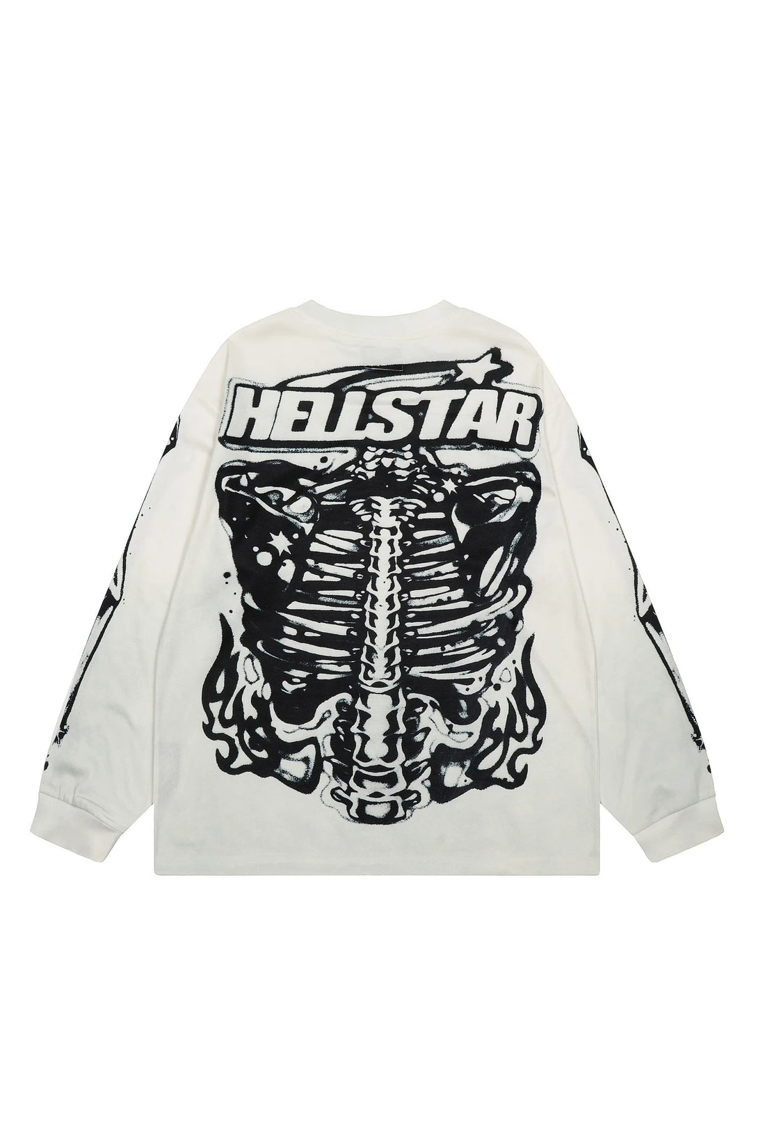 Perspective body long sleeved shirt