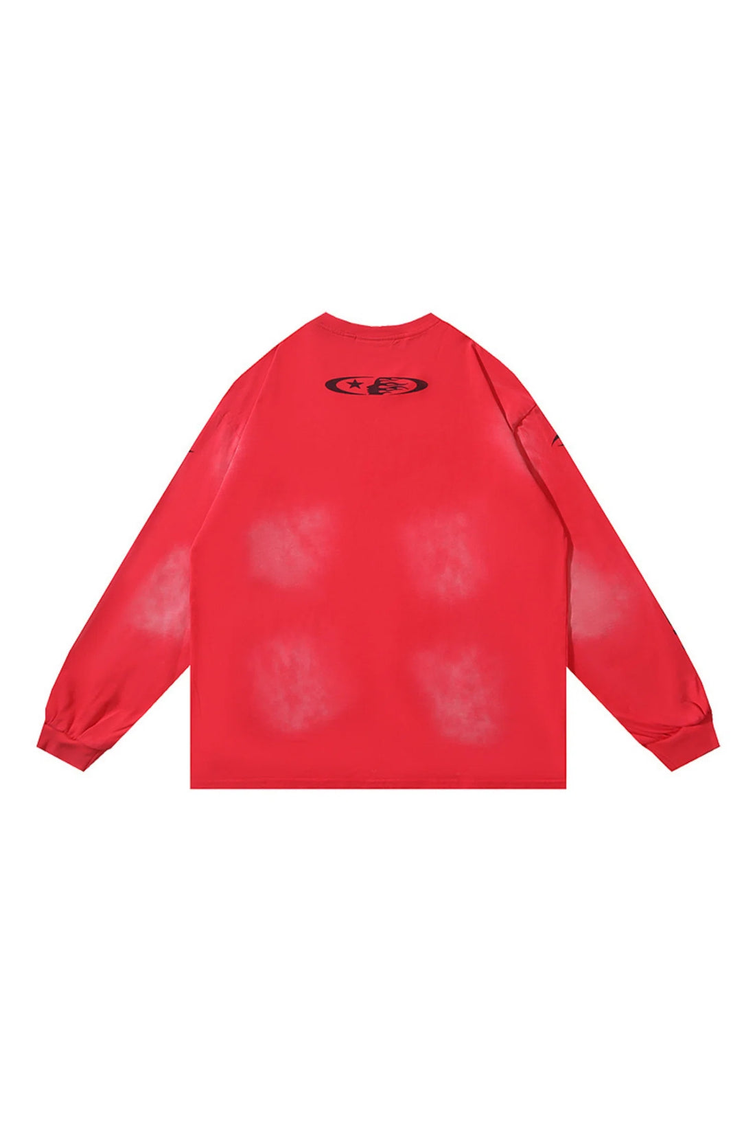 Sports logo red hoodie