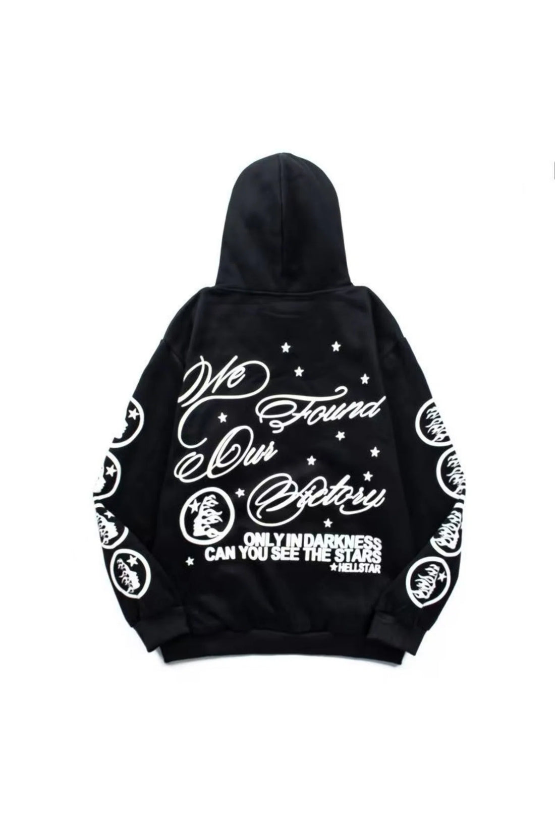 Hellstar Studios Records Amercian Hoodie Black