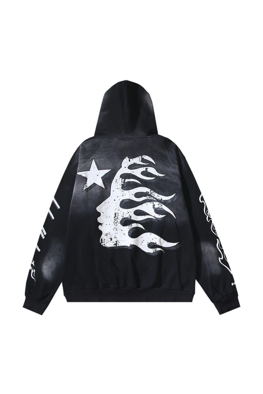Explosive badge hoodie