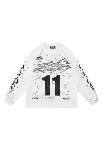 Waterdrop's size 11 long sleeved shirt