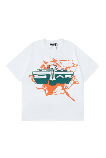 HellStar Studio Jesus Cross T-shirt