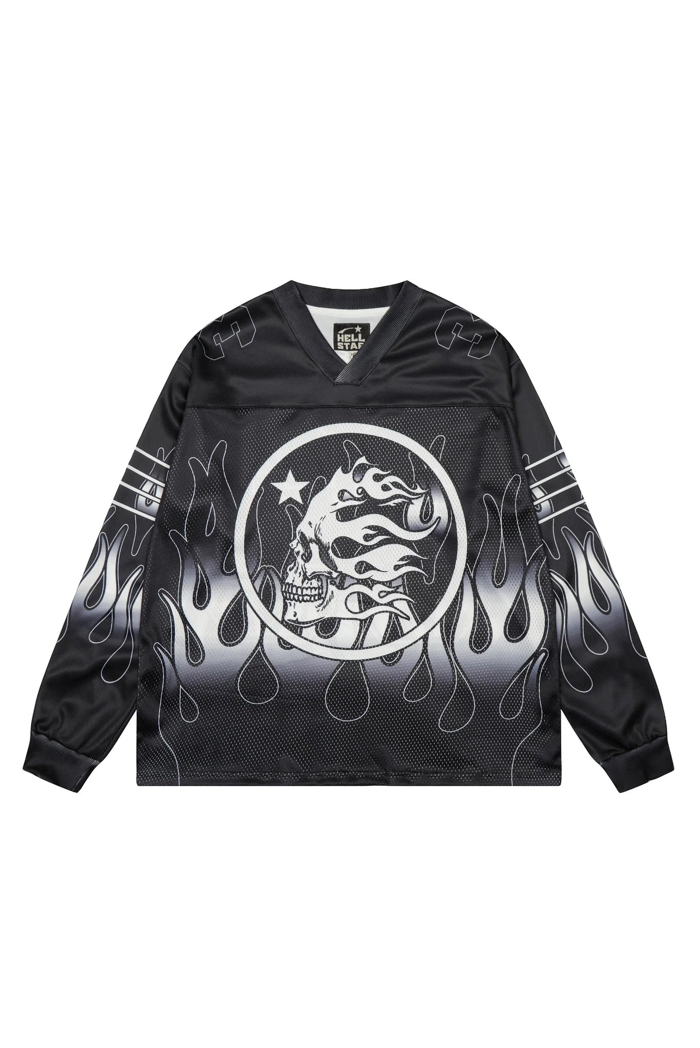 Skeleton 33 sport mesh long sleeved shirt