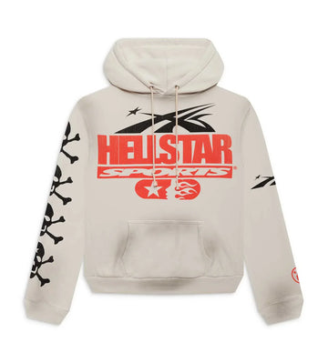 Hellstar Sports "Beat Us" Hoodie White