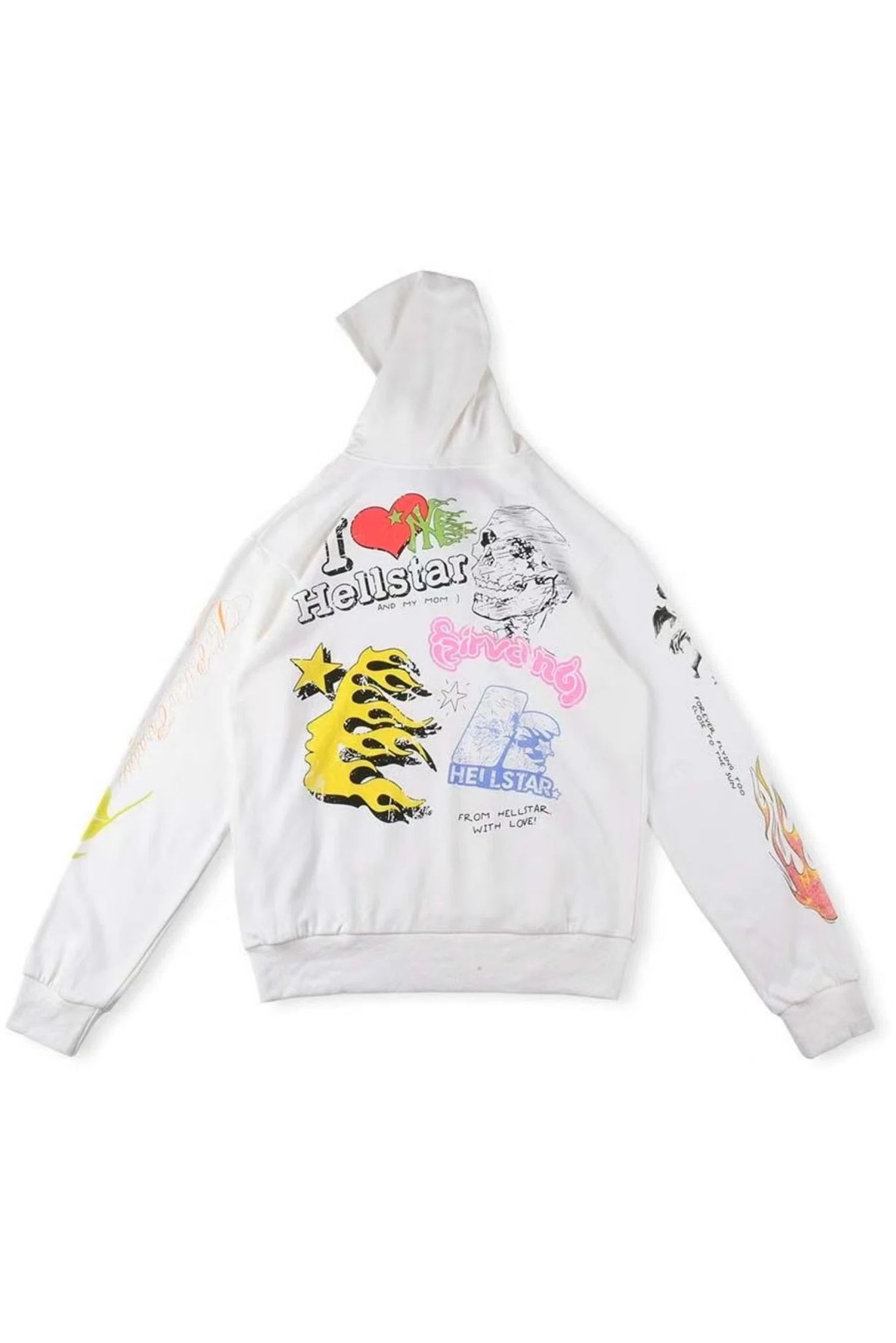 Hellstar Studios Summer Love Hoodie White